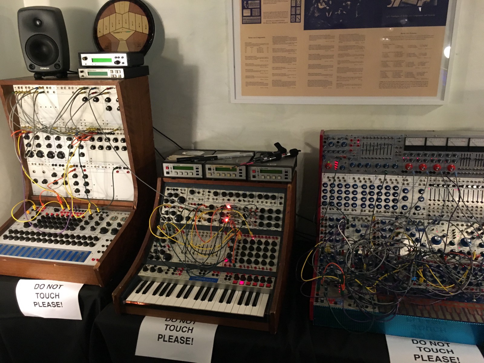 Buchla Systems - Picture Franck Martin