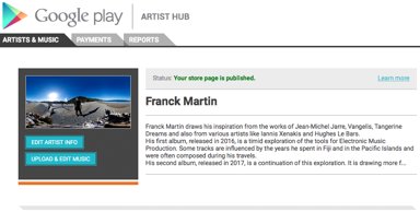 Google Play Artist