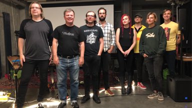 Resident Electronic Monthly — community group portrait