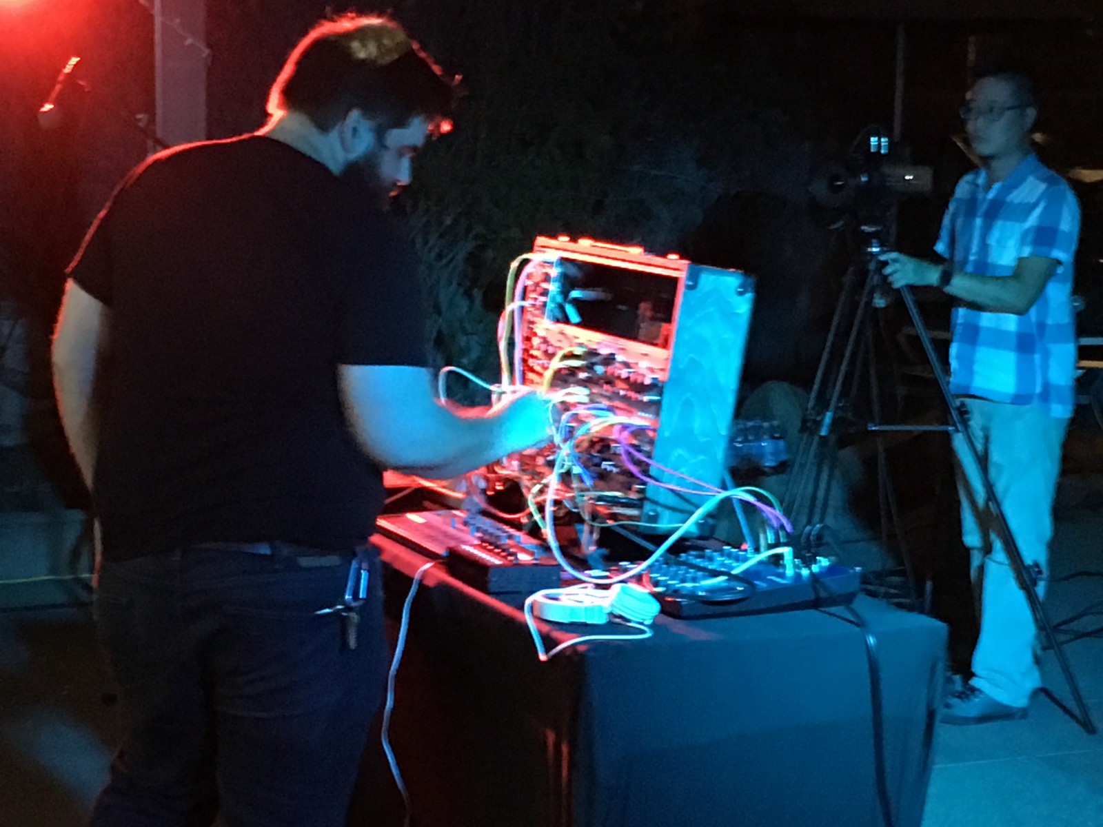 Danny filming r beny