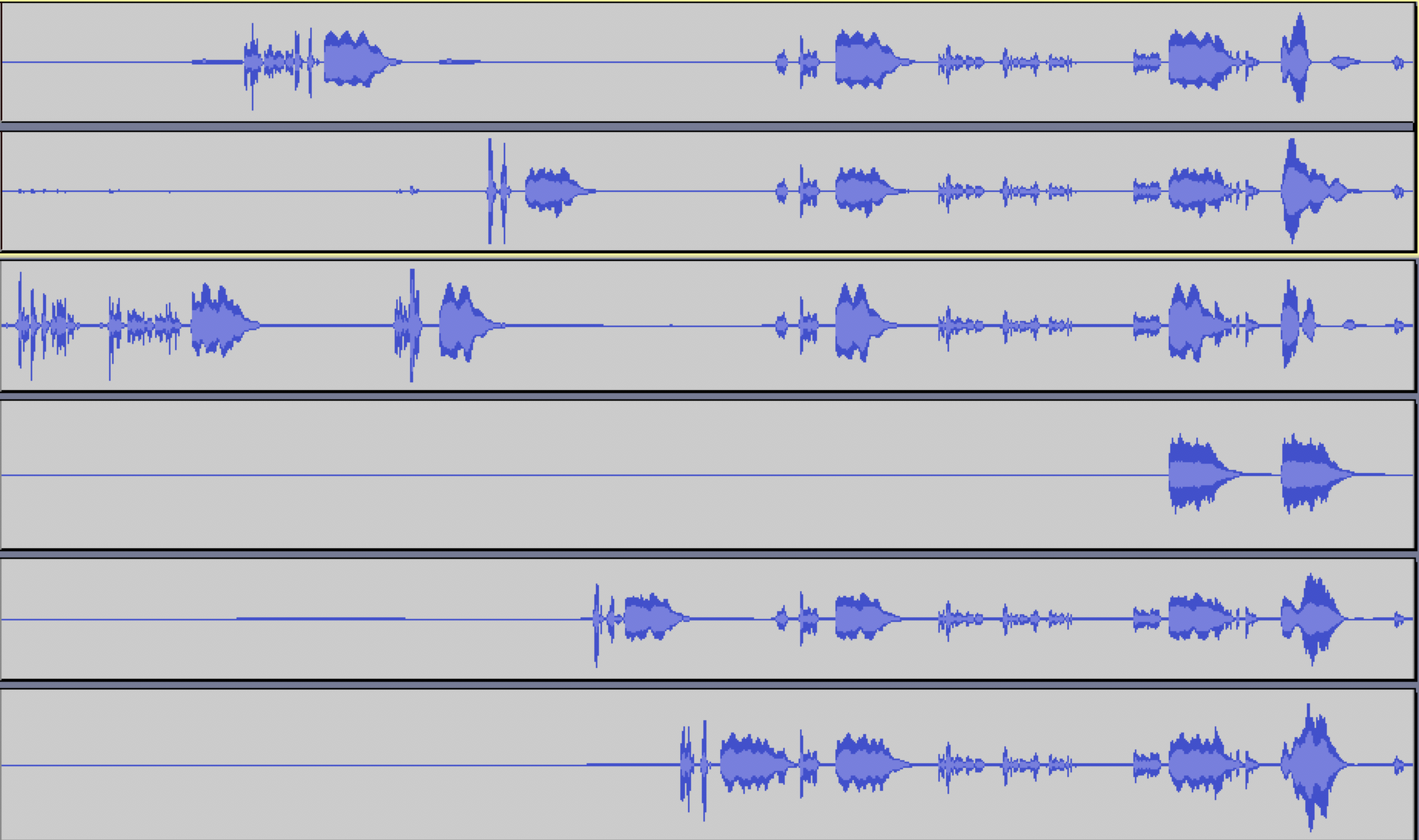 Surround 5.1 Waveform